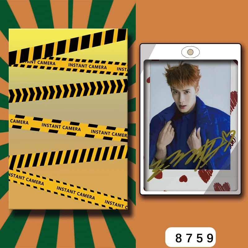 D8759【王嘉尔】 正品拍立得照片 爱心