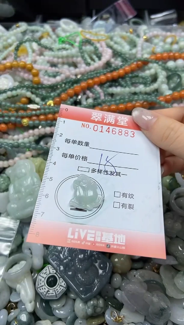 翡翠未镶嵌颈饰闪购0146883
