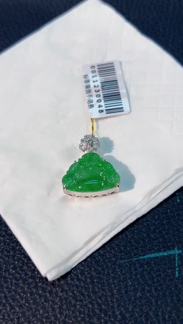 颈饰未镶嵌翡翠 缅料A货/支持复检/一件