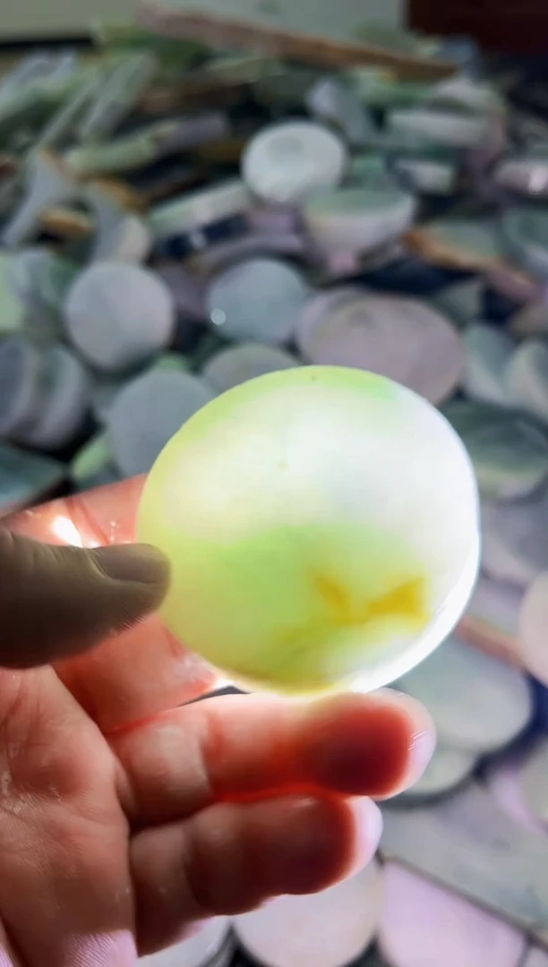 【闪购商品】翡翠耳饰未镶嵌A货康壹489