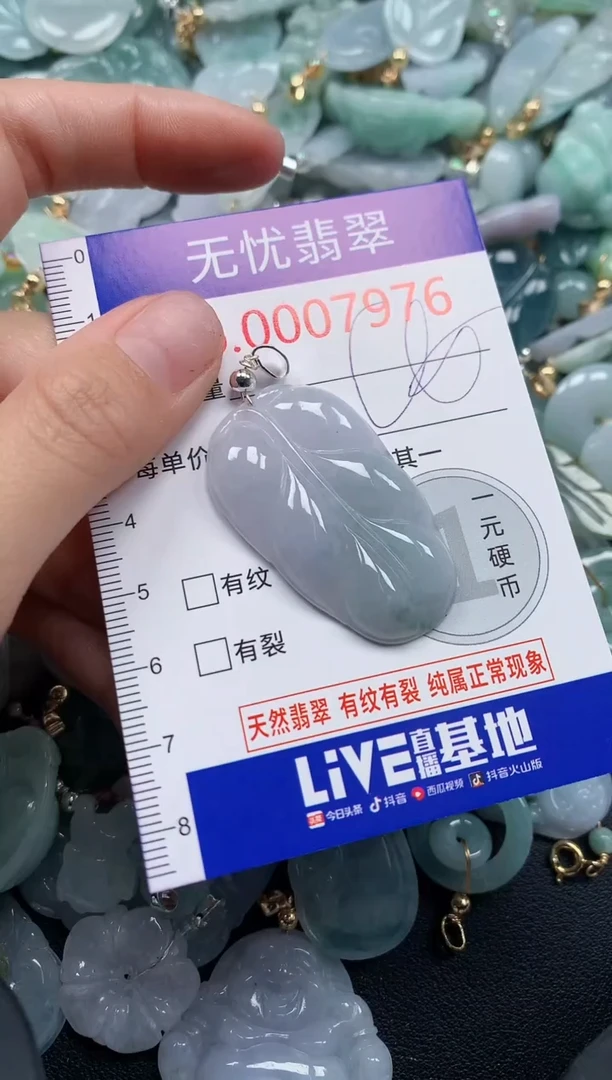 颈饰未镶嵌翡翠7976