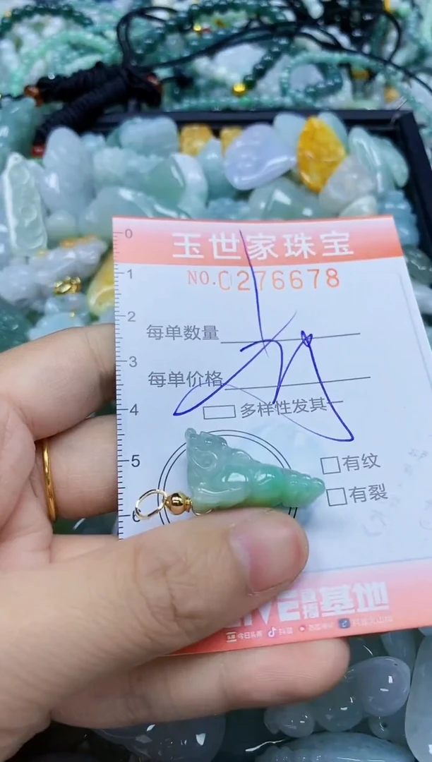 翡翠未镶嵌颈饰闪购0276678多样性发其一