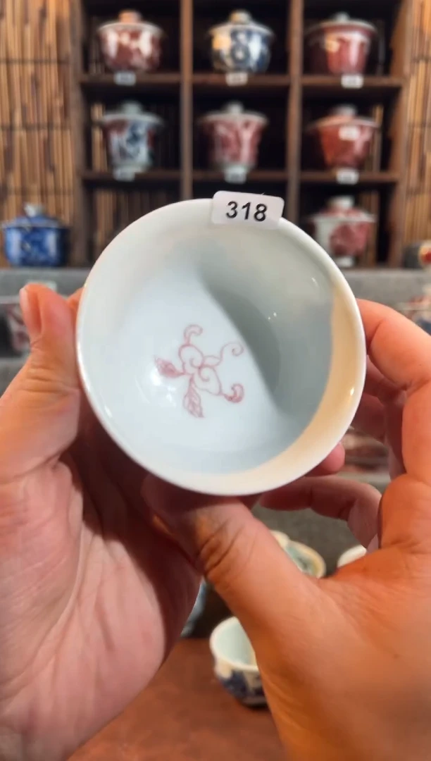 【闪购商品】318天禄言瓷手绘茶具