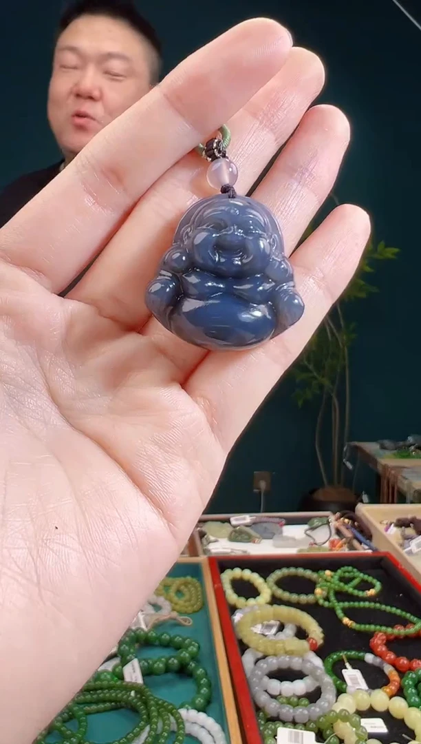 颈饰未镶嵌和田玉一物一证 拍一单发一个