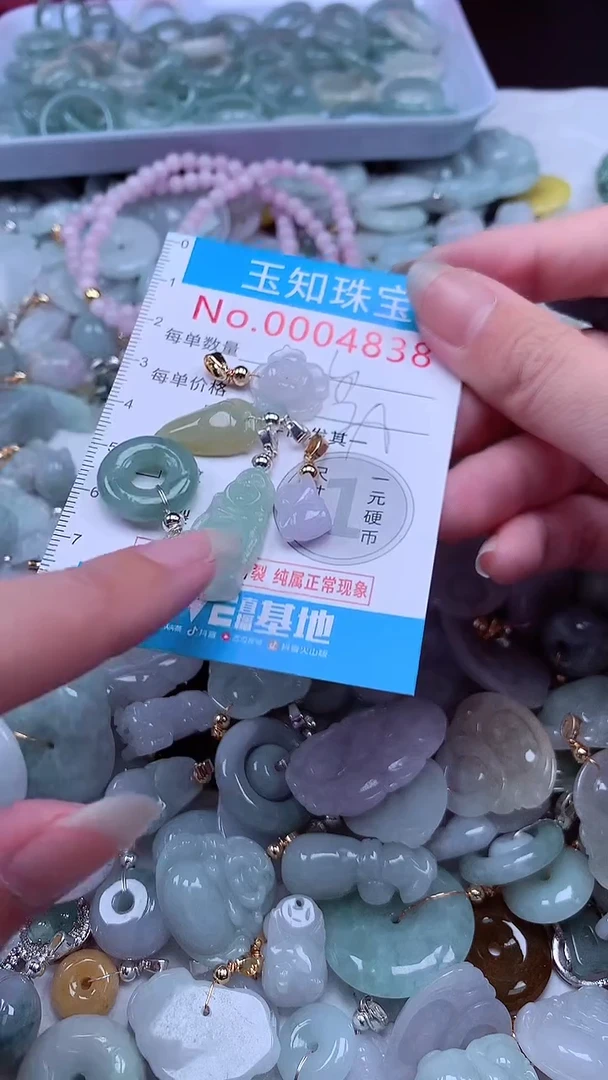 翡翠未镶嵌吊坠(不含链)4838