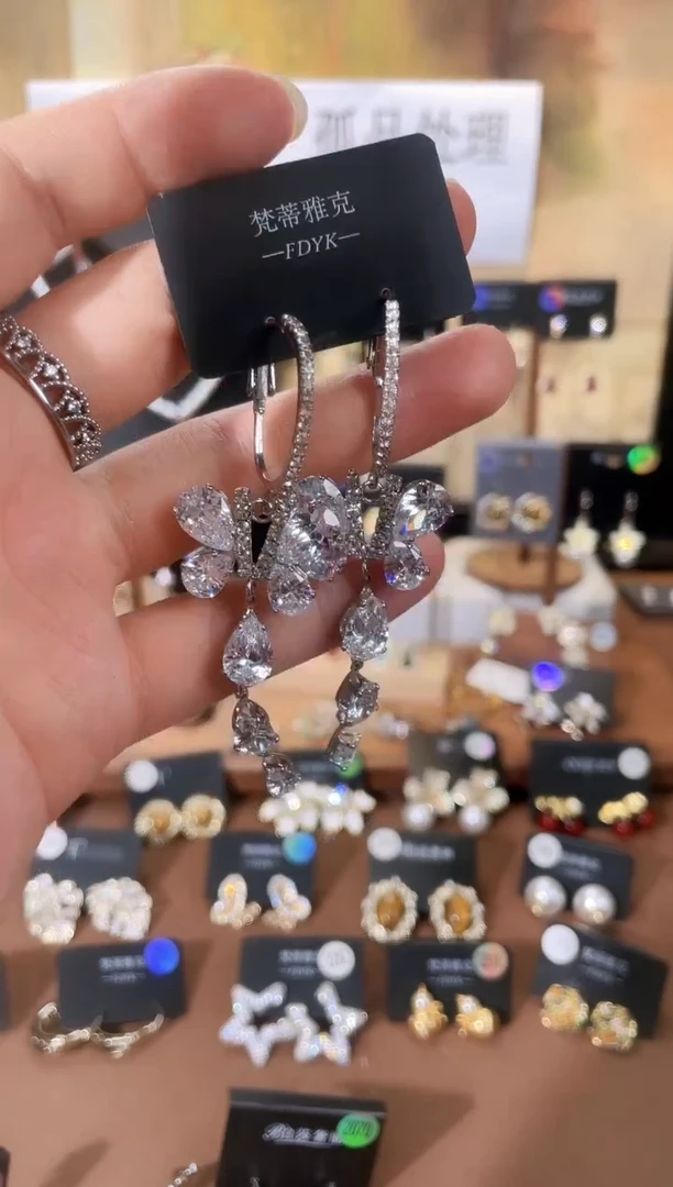 合金925银锆石梵758