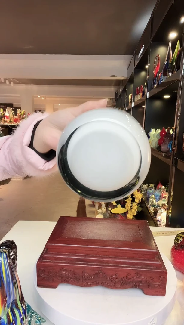 【闪购商品】茶盏琉璃摆件家居摆件
