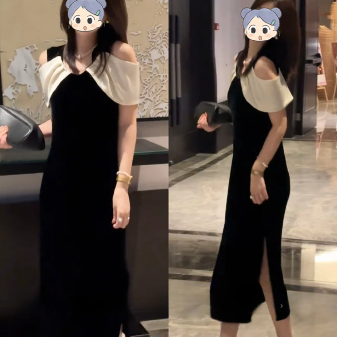 【运费补贴】2025夏季新款时尚显瘦气质女士网红洋气连衣裙百搭款