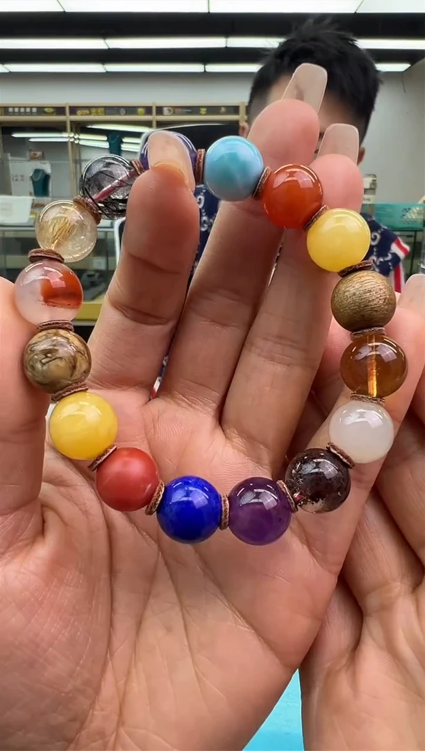 【闪购商品】南红玛瑙手链未镶嵌77秒拍号