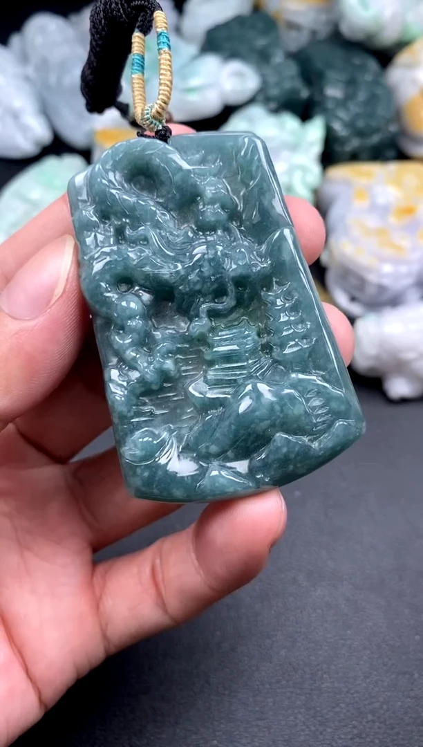 吊坠(不含链)未镶嵌翡翠1