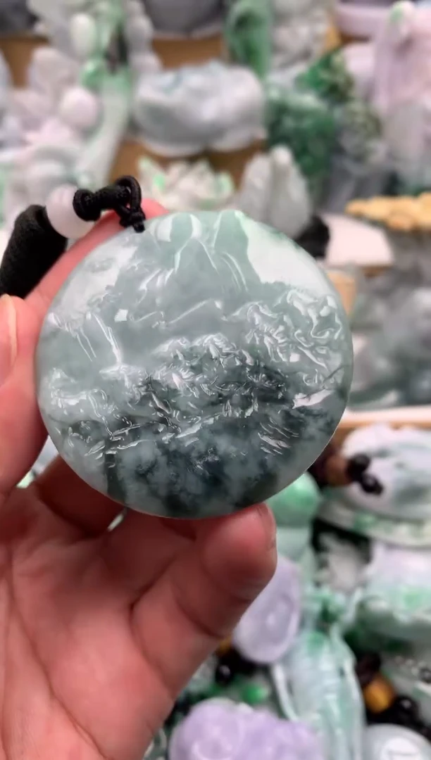 吊坠(不含链)未镶嵌翡翠1