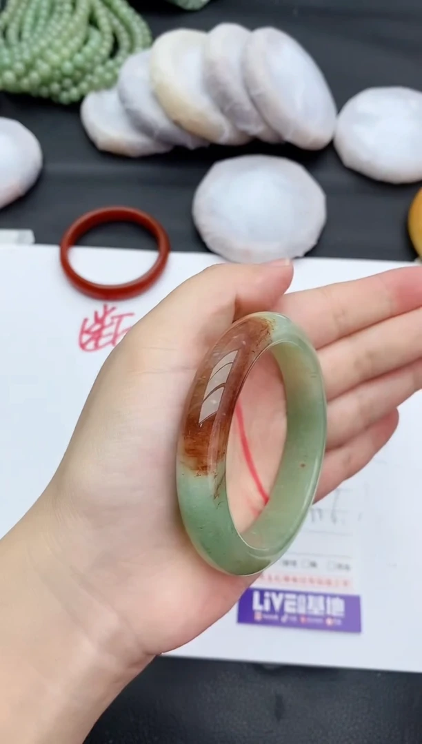 未镶嵌手镯石英质玉272+55/56
