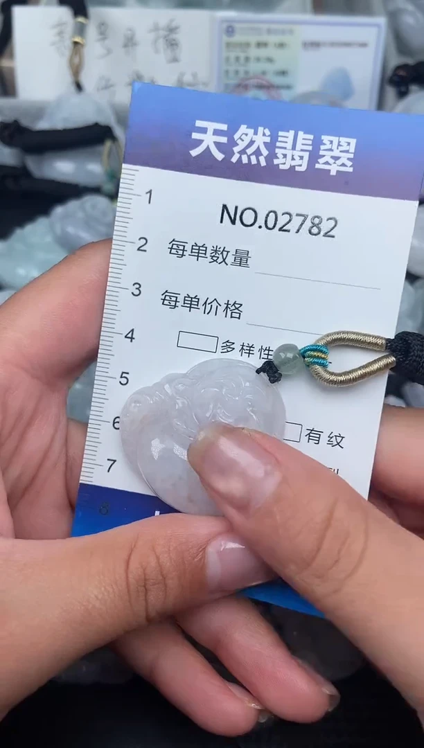 颈饰未镶嵌翡翠纯天然A货翡翠2782