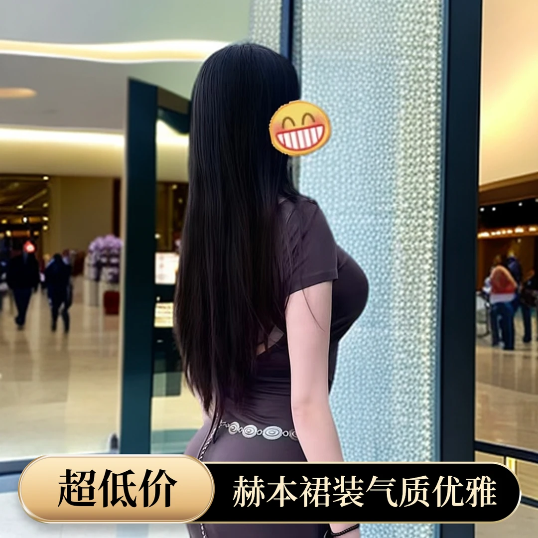 2025新款垂坠感连衣裙小个子高级感黑色赫本气质收腰A字长款裙子
