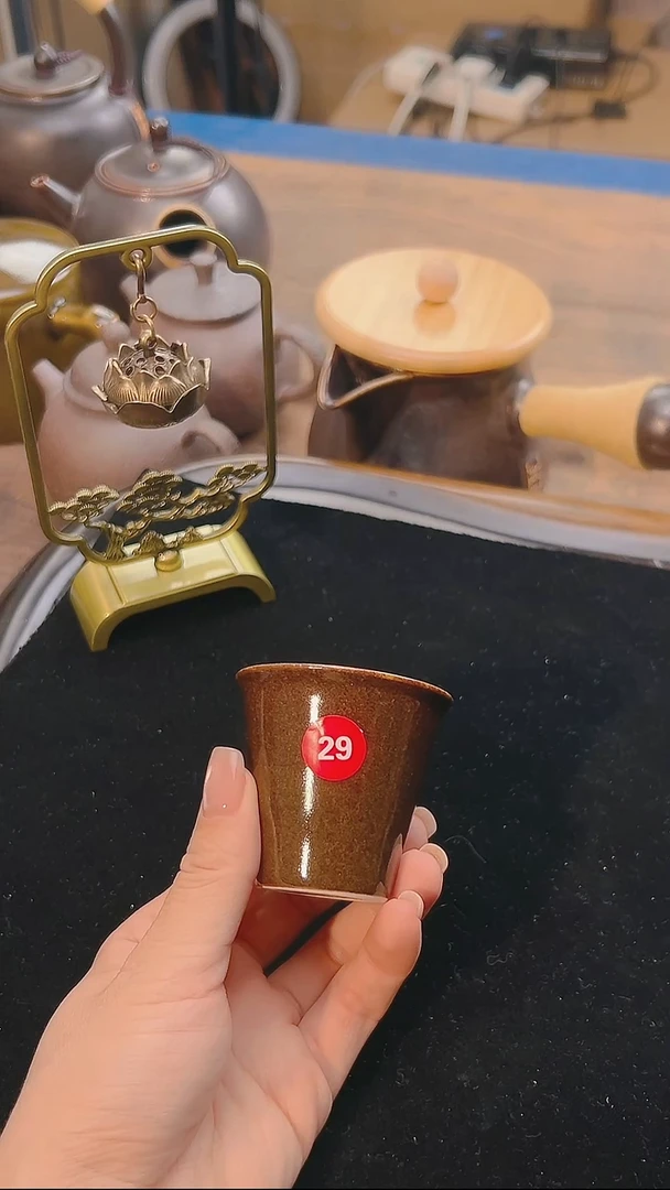 闻香杯非遗纯原矿纯手工煤窑烧制