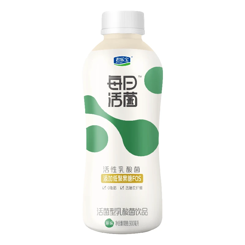 君乐宝每日活菌褐色活性乳酸菌饮品900ml