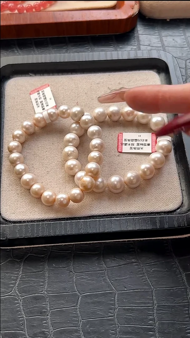 未镶嵌手串淡水珍珠22多样性发其一/