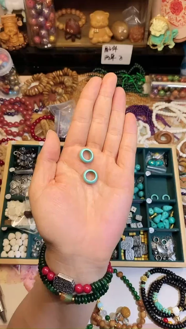 玛瑙/玉髓手链合金跑环发2