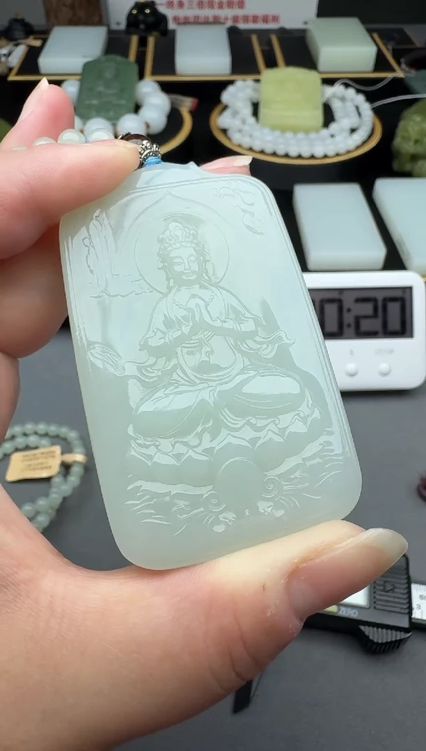 颈饰未镶嵌和田玉4