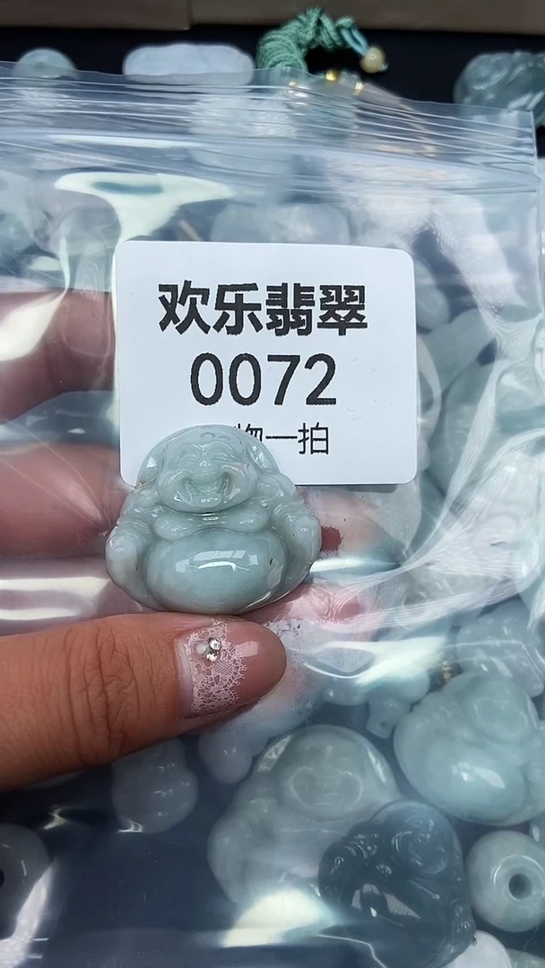 颈饰未镶嵌翡翠缅甸天然翡翠0072