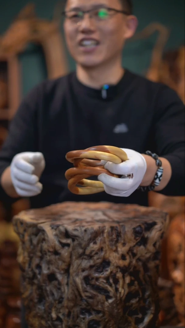 【闪购商品】枣木雷击枣木乾坤圈