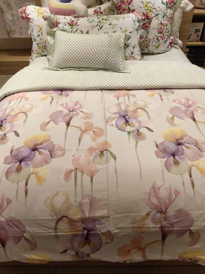 【花戒指】精选全棉数码印花被套-玉龙