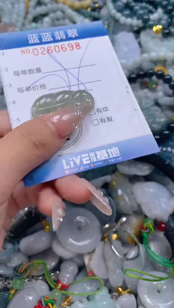 翡翠未镶嵌颈饰闪购0260698