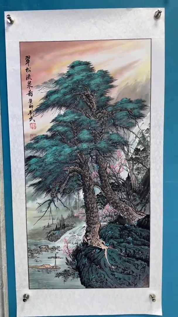 国画启辰艺术刘武手绘-国画11