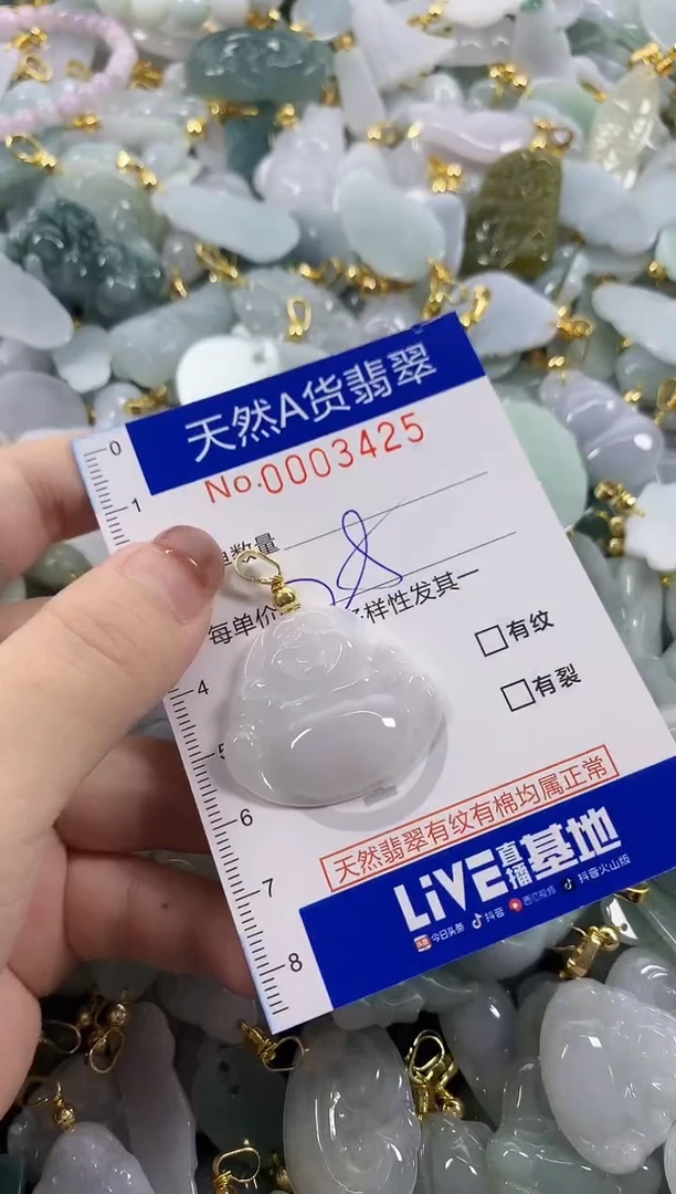 颈饰未镶嵌翡翠天然A货翡翠