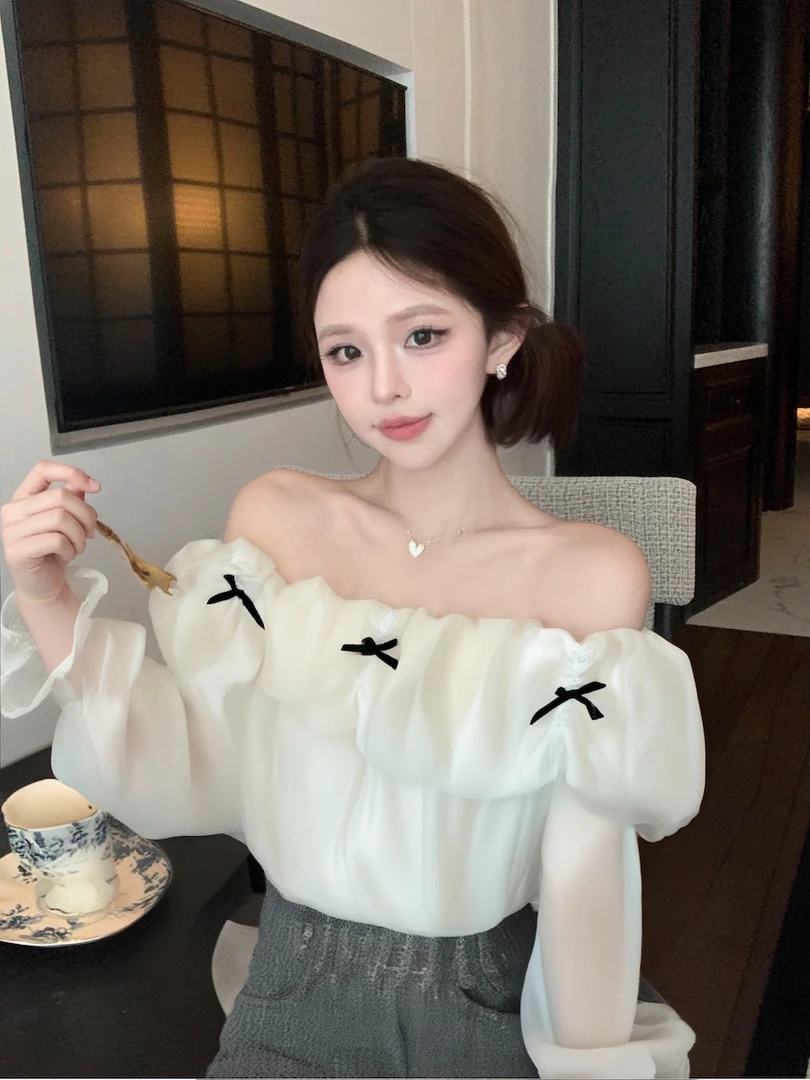 2【扣号链接】时尚小众上衣吊带气质名媛ins风气质少女风