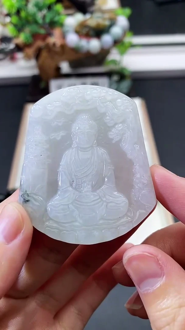 颈饰未镶嵌翡翠天然缅甸A货翡翠