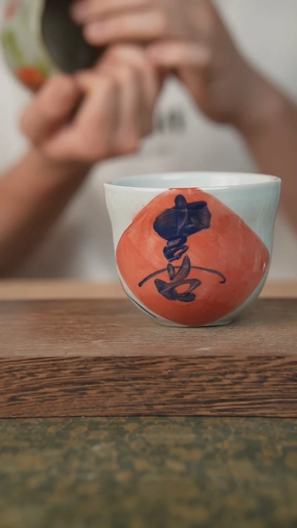 摆件泥垚手作 景德镇手工手绘器物