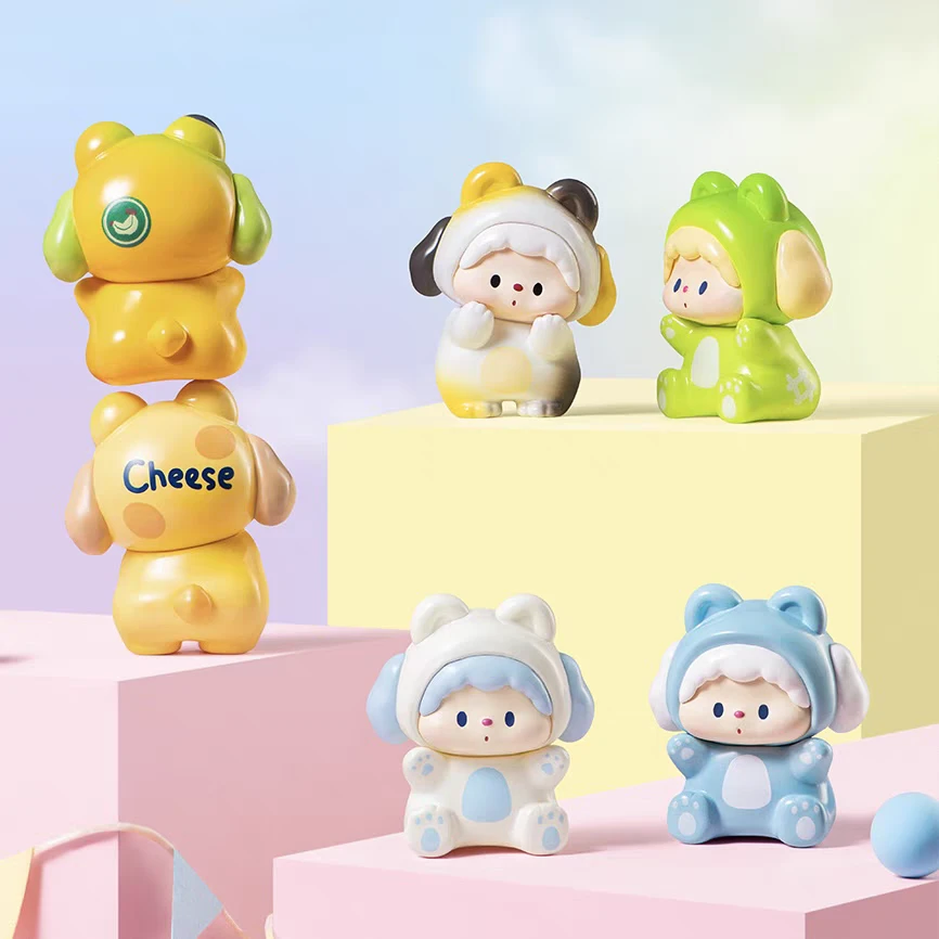 （代拆）噜噜狗可爱潮玩盲盒礼物