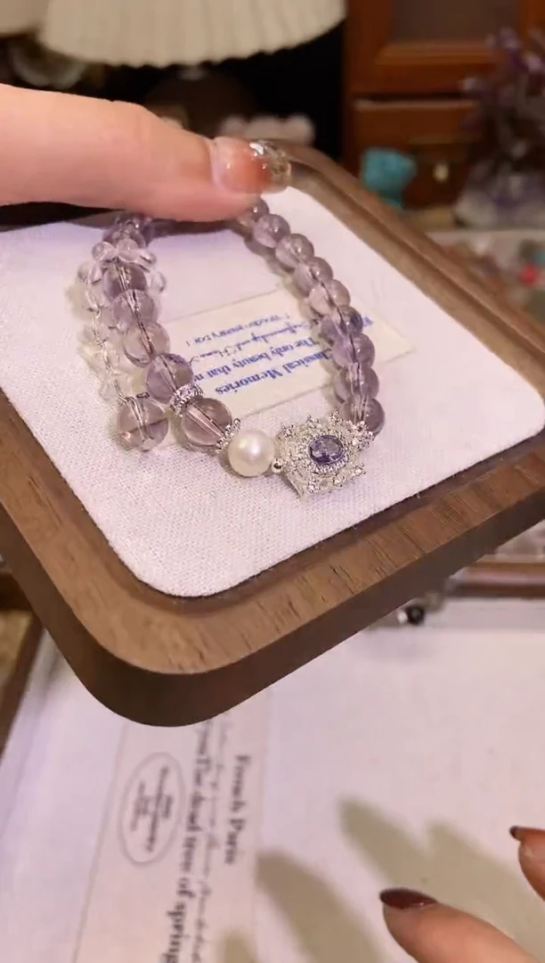 【闪购商品】紫晶手链未镶嵌520手串