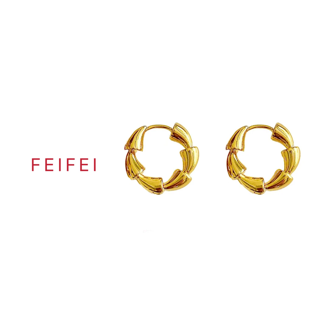铜合金耳饰 【锦绣春风】FEIFEI  轻奢高级百搭耳饰  XM228