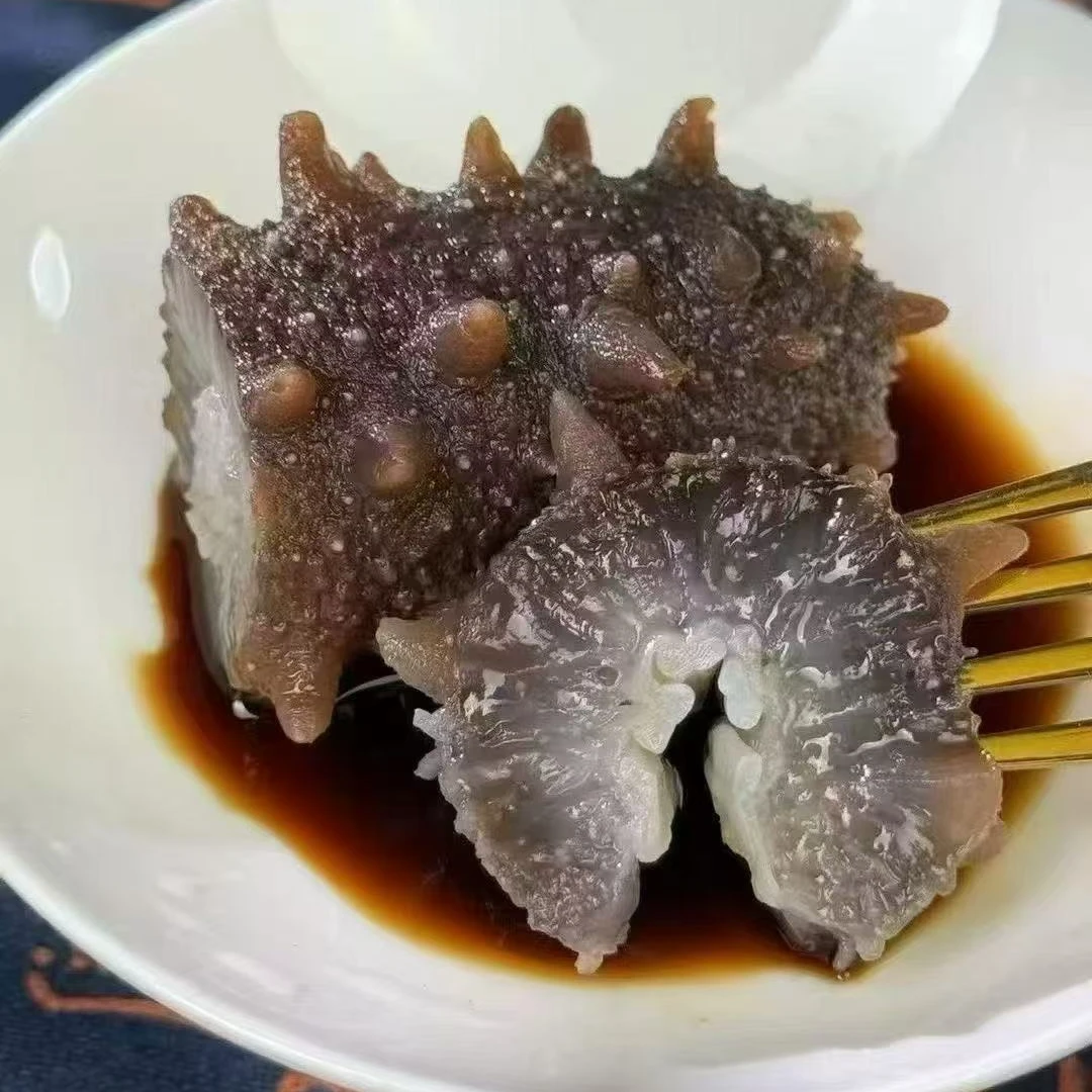 大连即食海参赠鲍鱼酱油独立真空包装开袋即食源头深海品质有保证