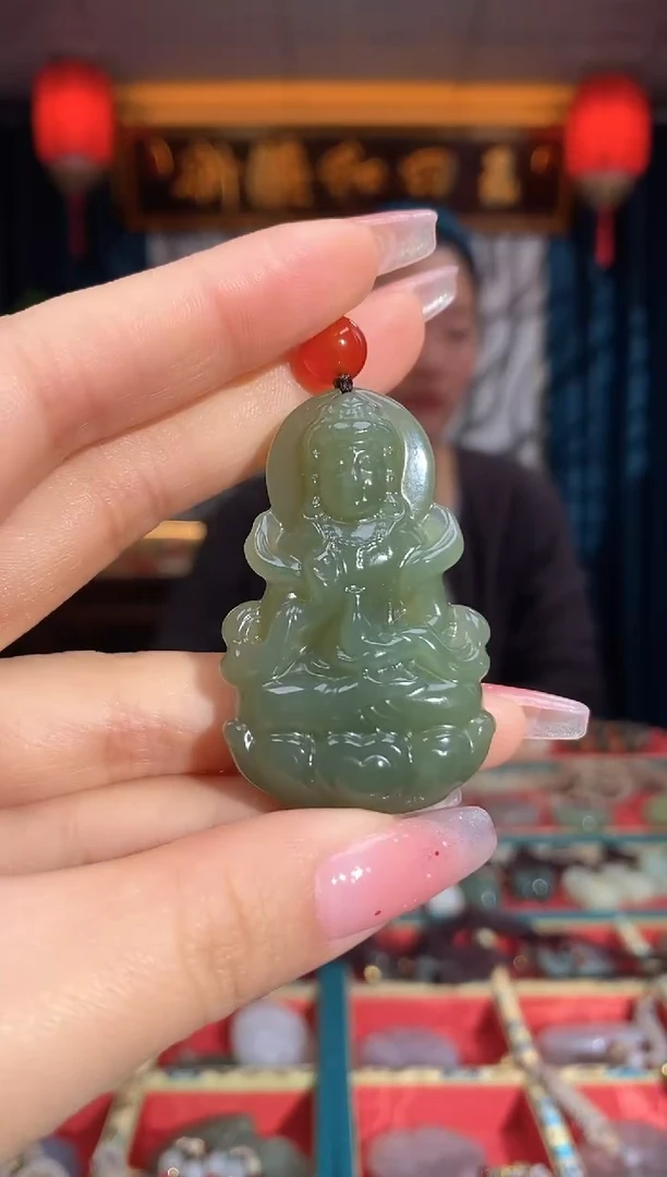 【闪购商品】和田玉颈饰未镶嵌观音