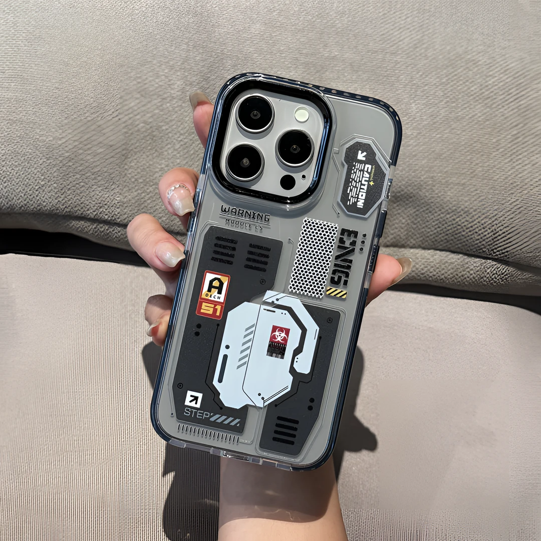 IT男款创意主机适用苹果15手机壳iPhone15pro新款14promax透明13