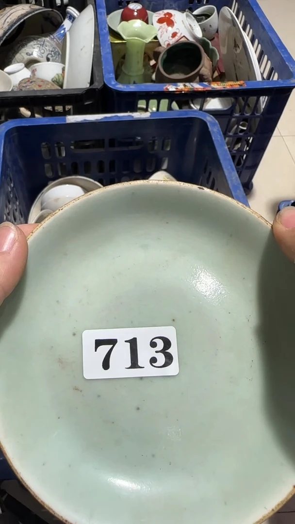 瓷片草**哥亿容工艺品713