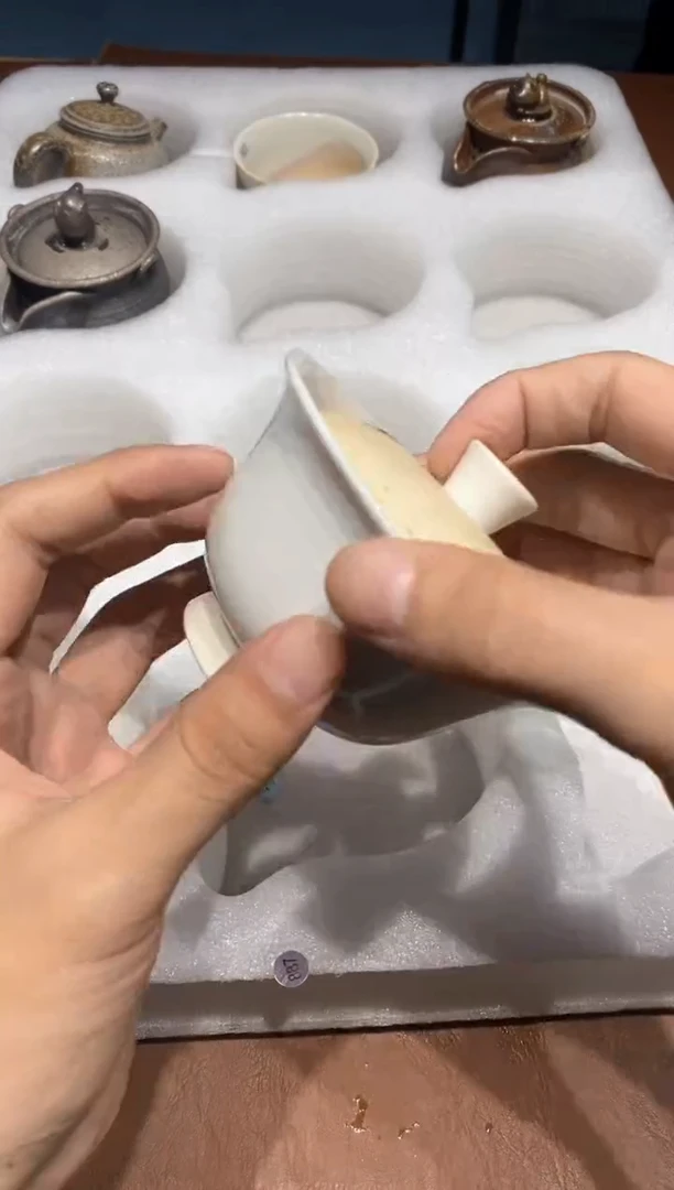 奢瓷/瑞寅柴烧茶器（盖碗）468