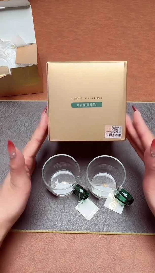 【闪购商品】禾器青云壶墨绿色+清尚杯墨绿