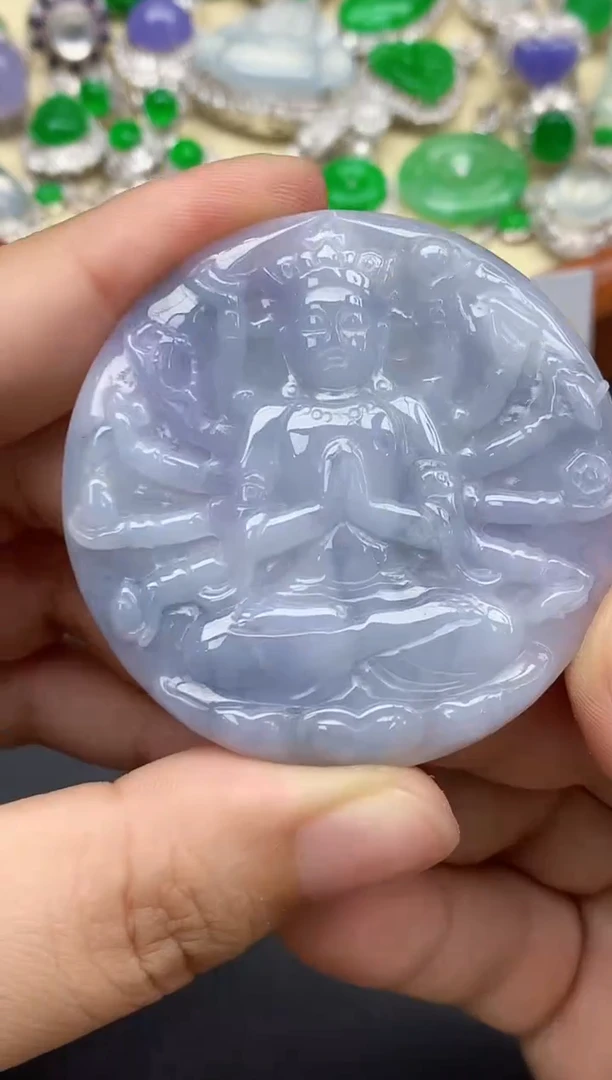 颈饰未镶嵌翡翠255-中国好珍宝