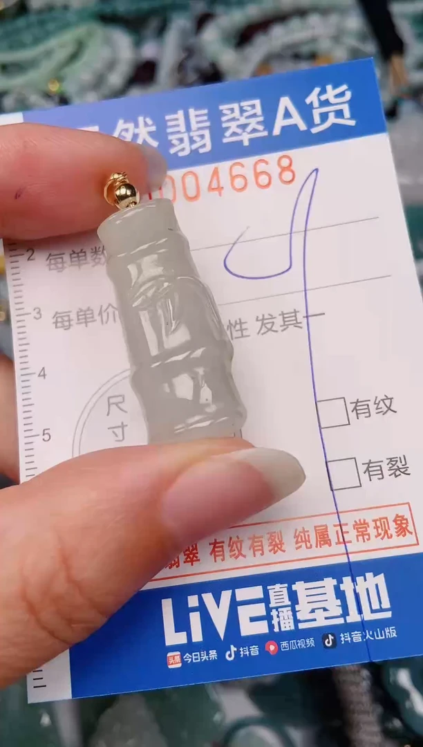 颈饰未镶嵌翡翠00004668