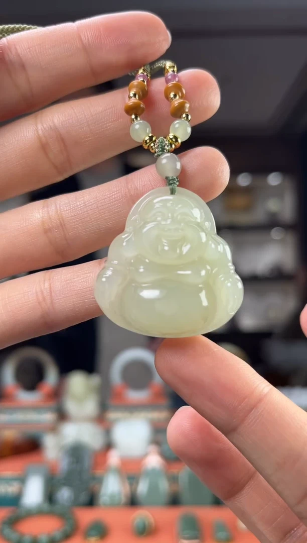 【闪购商品】和田玉颈饰未镶嵌佩佩35mm左右