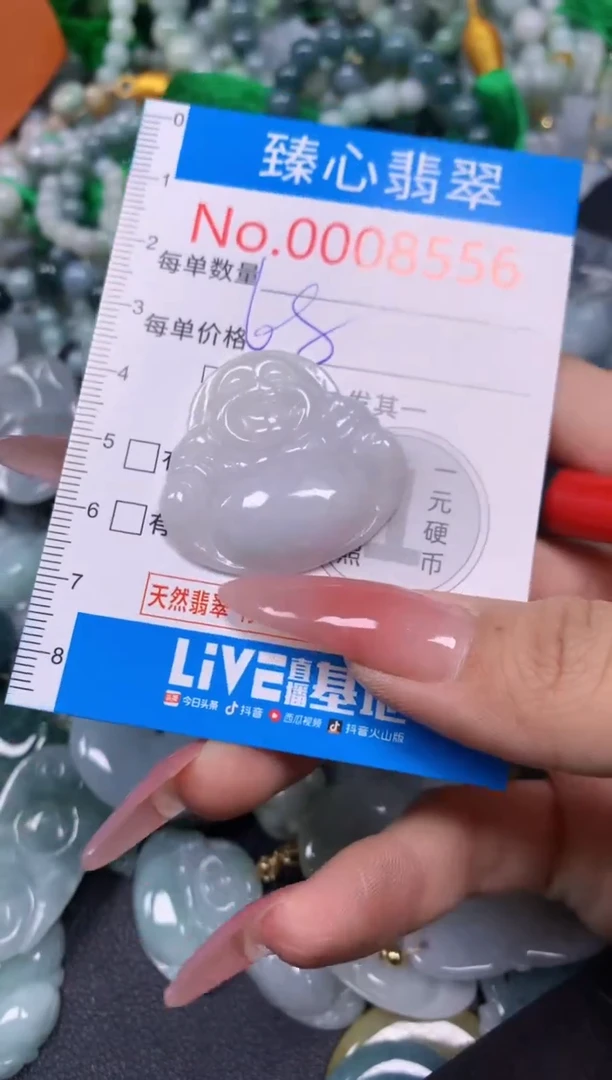 【闪购商品】翡翠颈饰未镶嵌含绳0008556