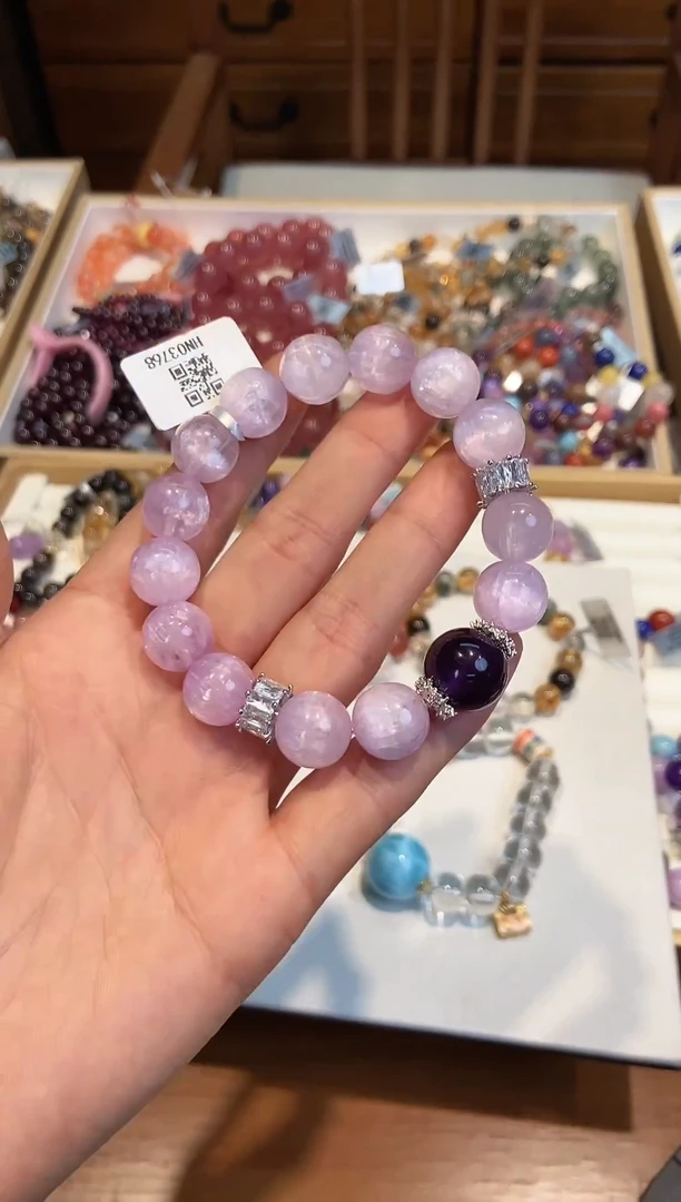 【闪购商品】锂辉石手串未镶嵌手串