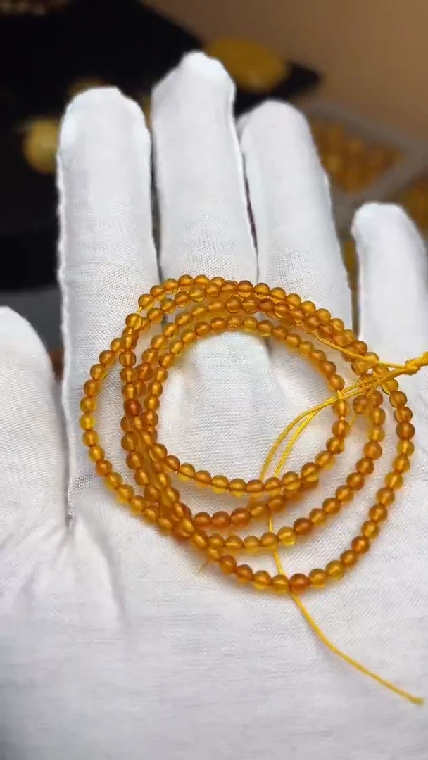 手链琥珀未镶嵌蜜蜡琥珀手链