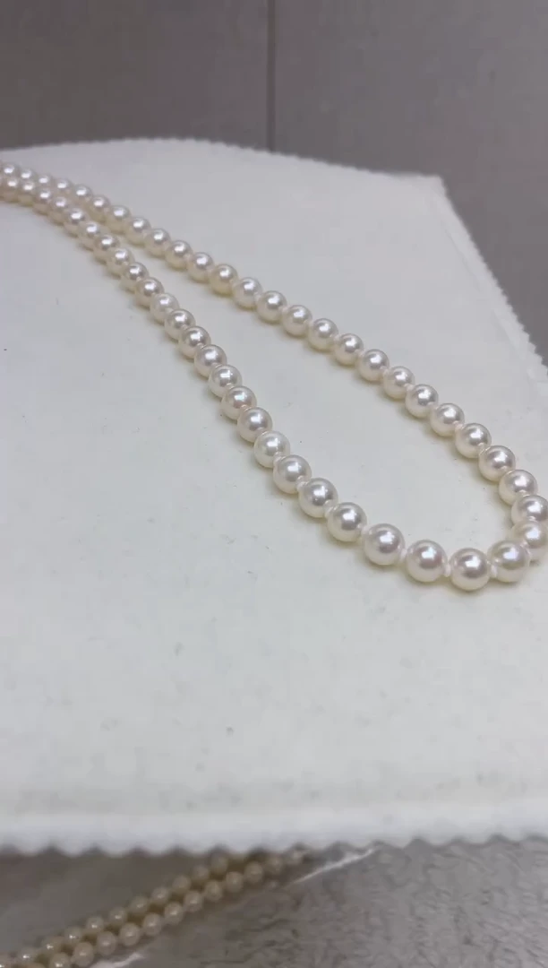 颈饰银S925镶嵌海水珍珠