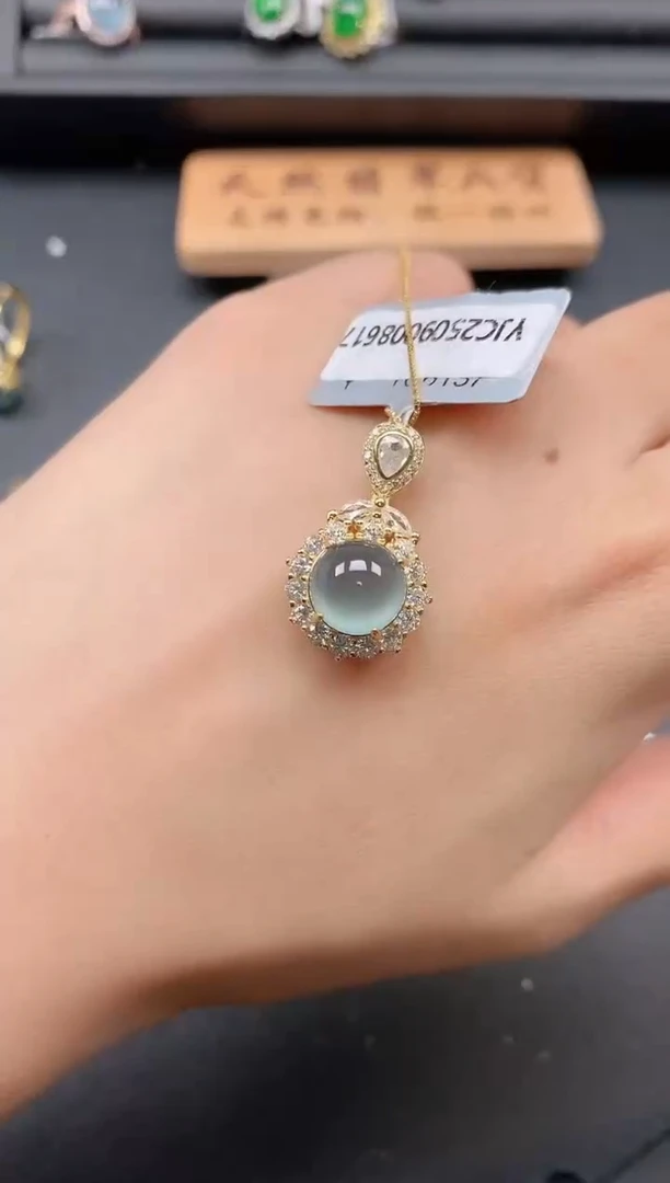 银S925镶嵌戒指翡翠1111