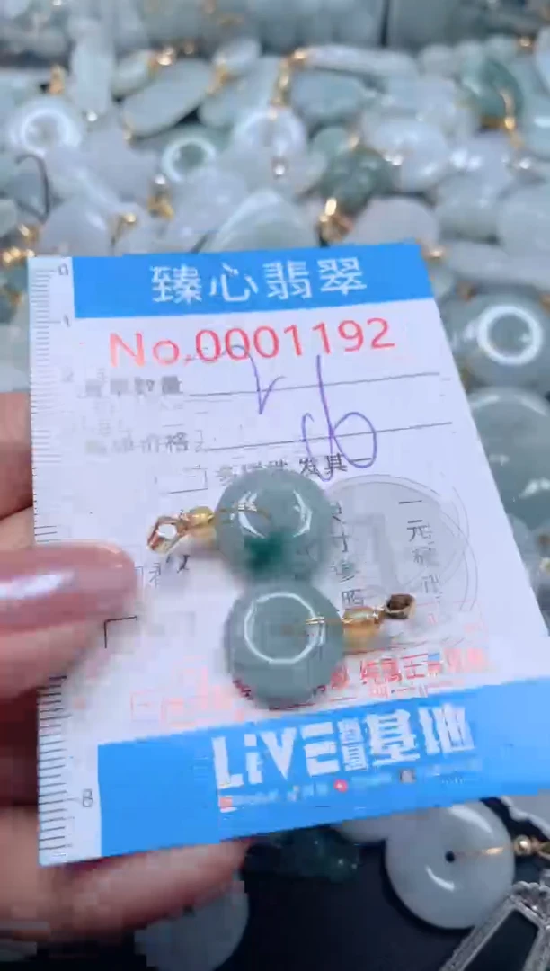 吊坠(不含链)未镶嵌翡翠1192